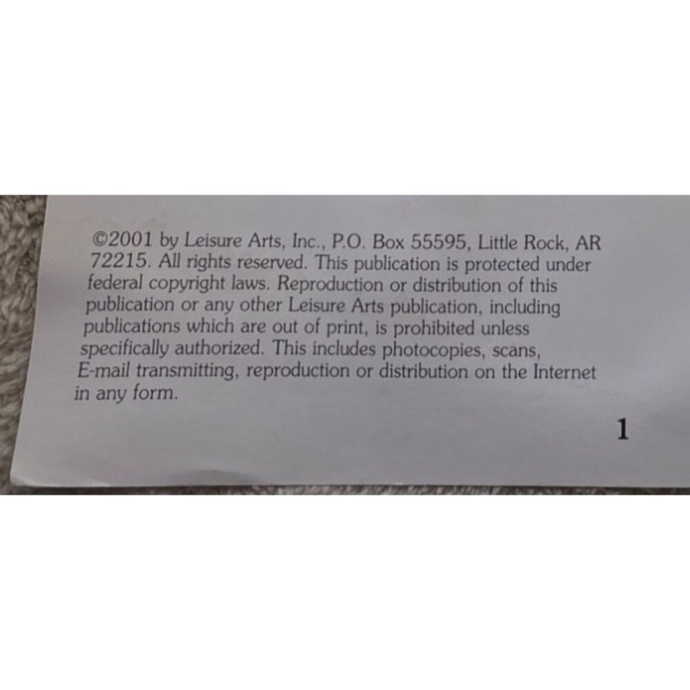 Disney Home Pooh Snuggle-Ups Cross Stitch Crochet Blanket Pattern Book 2001 - Picture 3 of 4